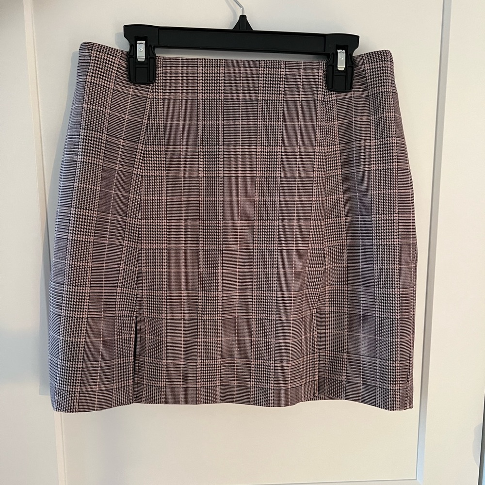 Aritzia-Sunday Best Plaid Mini Skirt